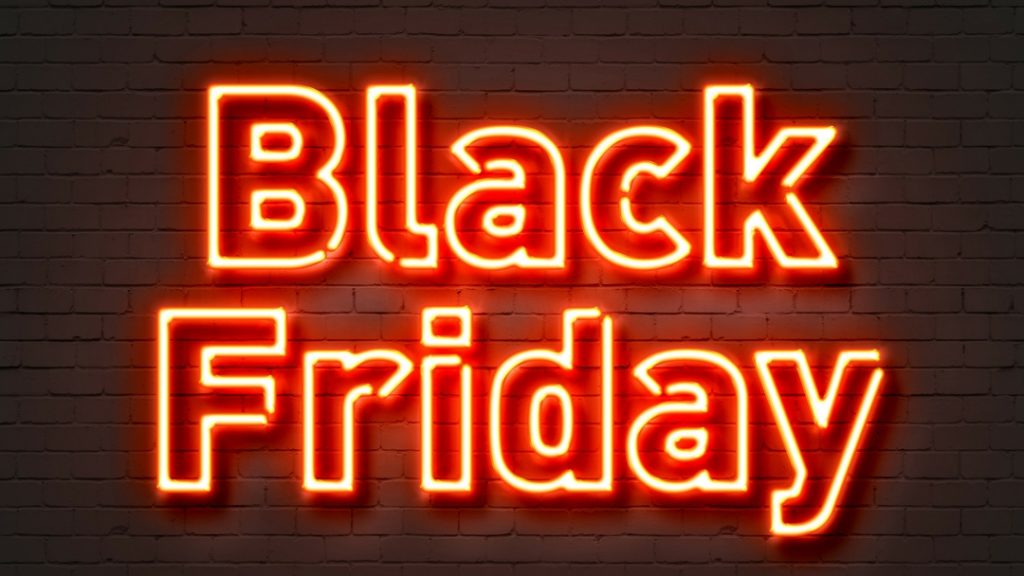 neon black friday sign best deals for sole traders