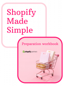 shopify made simple workbook imp ideas